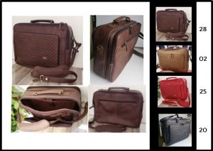 351 – Leather travel briefcase – 24 horas