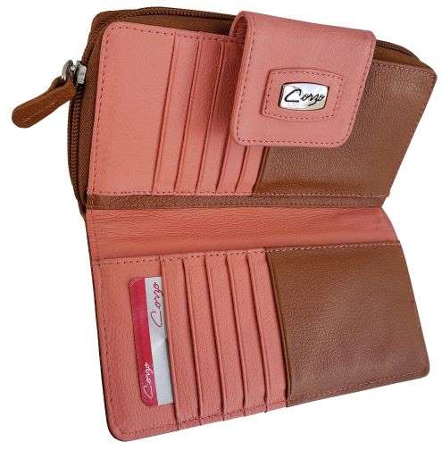 431B - Women's long leather wallet - Fine - Image 5