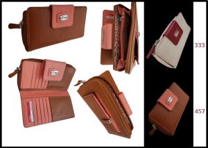 431B – Women’s long leather wallet – Fine