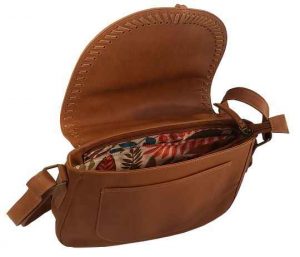 439 – Lady leather shoulder bag – Serena