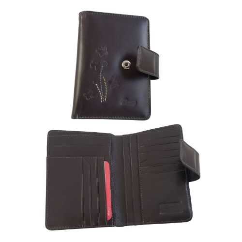 533B - Passport wallet in calfskin leather for women -Turín. - Image 6