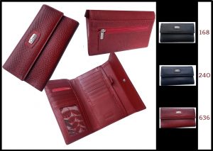 698A – Long leather wallet for women – Toulouse