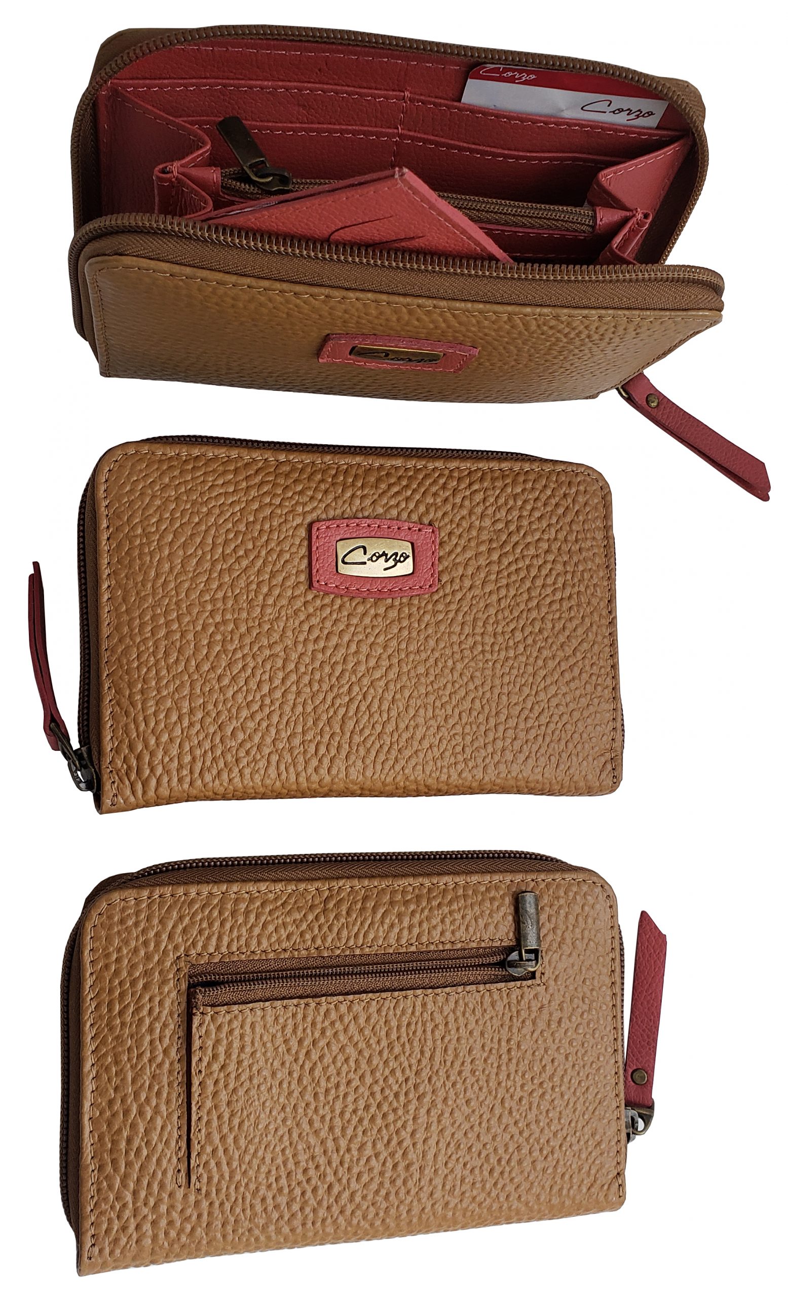 791 - Medium leather wallet for women - Nápoles - Image 3