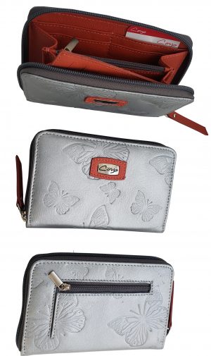 791 – Medium leather wallet for women – Nápoles