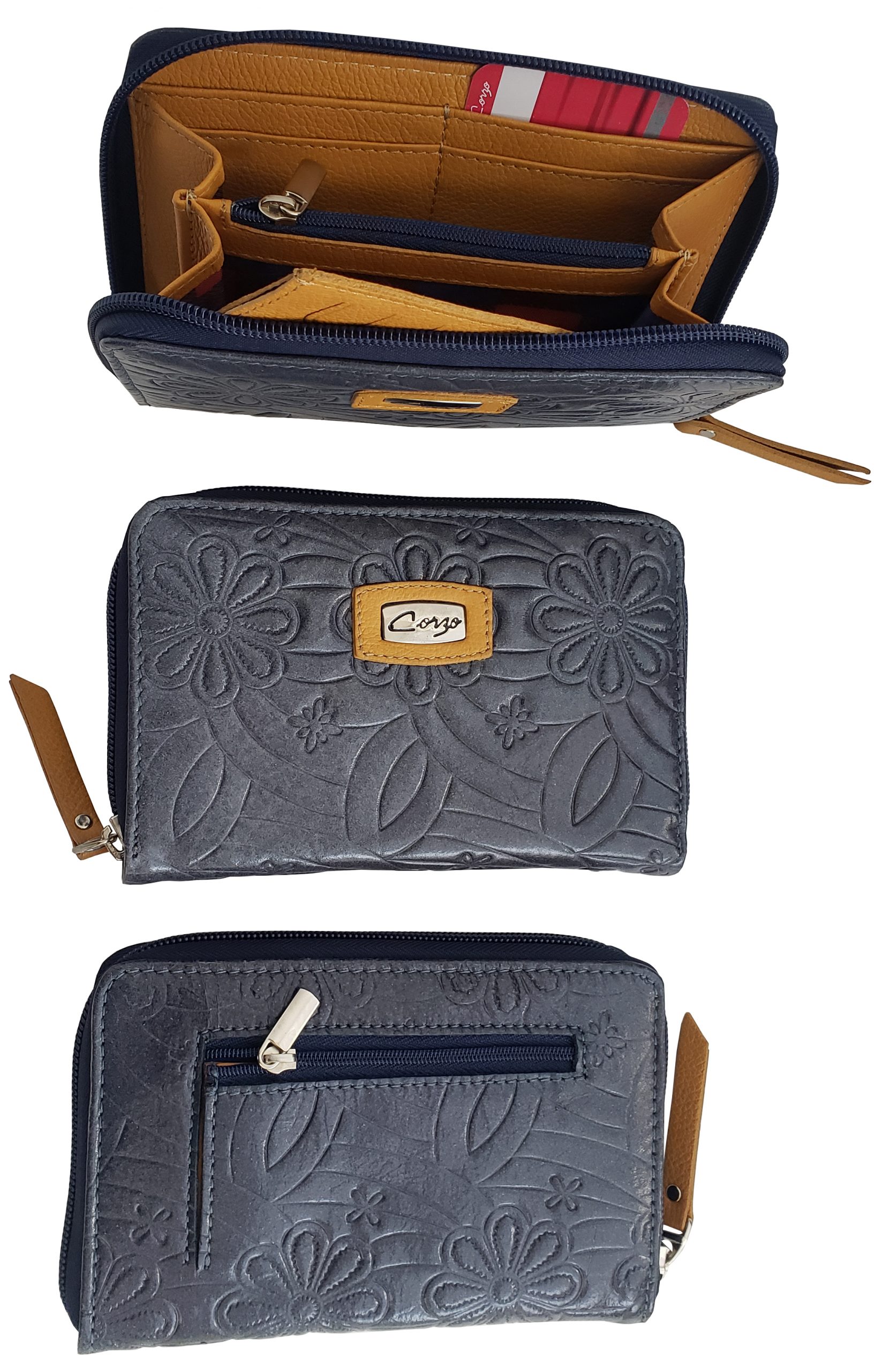 791 - Medium leather wallet for women - Nápoles - Image 7