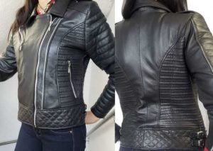 032V – Sheepskin leather jacket for women – Linda