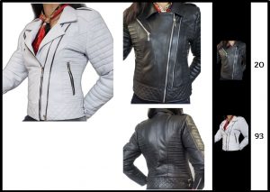032V – Sheepskin leather jacket for women – Linda