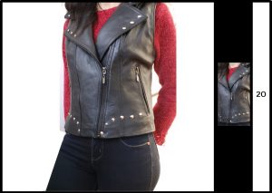 035V – Sheepskin vest for women – Edilia