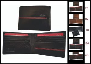 634B – Men’s Calf Leather Wallet – Chicago